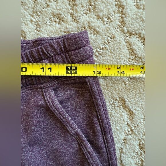 Lululemon Ivivva Girls Size 12 Heather Maroon Activewear Yoga Leggings. - Picture 6 of 9